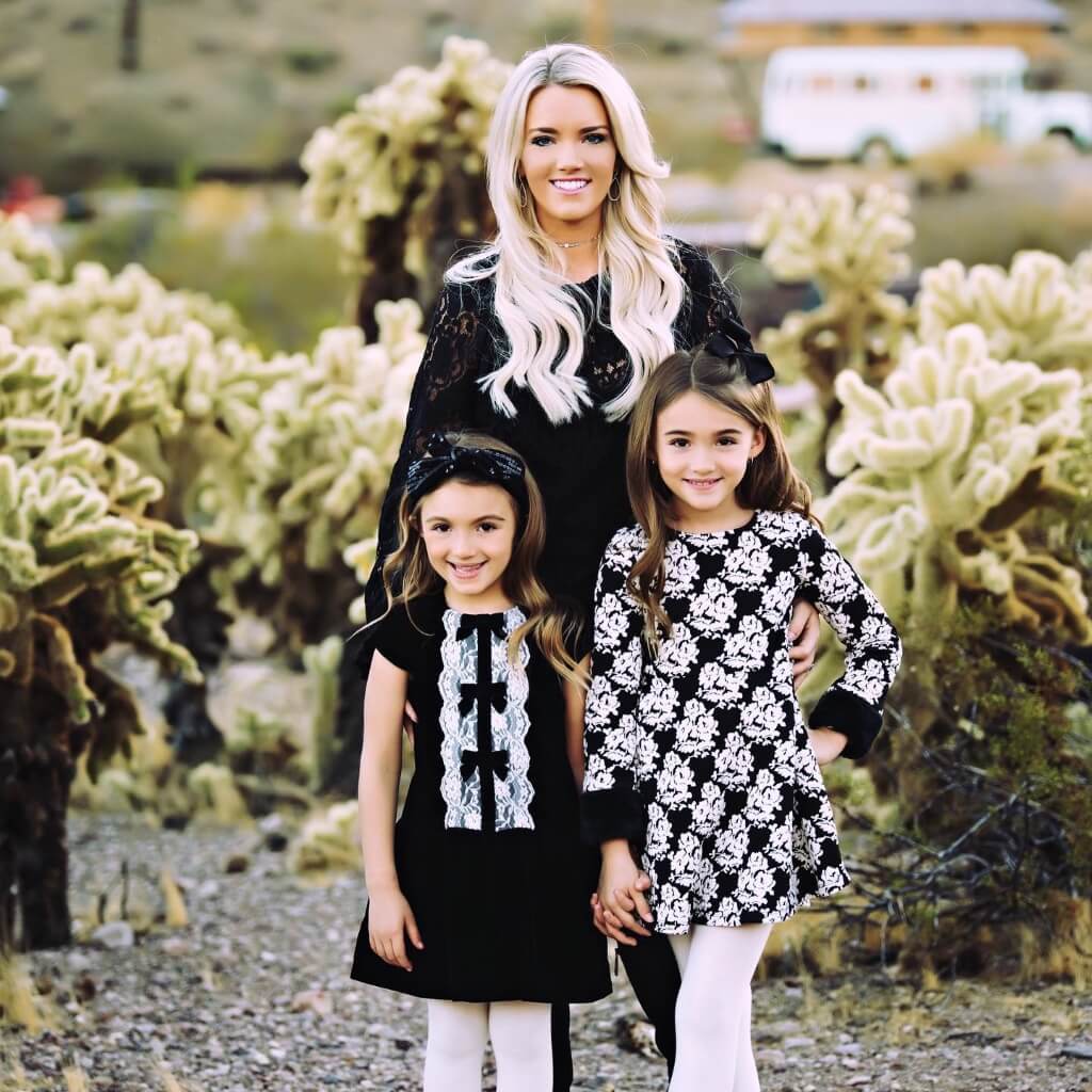 Brad Lea Wife and daughters